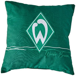 Подушка Werder Bremen SV із логотипом-ромбом, футбольний сувенір