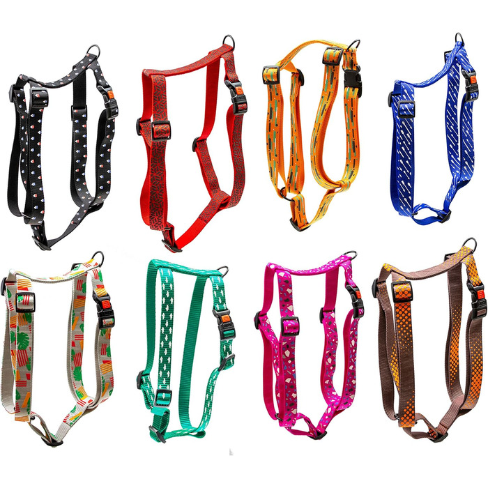 Нашийник Karlie Art Sportiv Plus для собак, розмір L (90-120 см), ширина 25 мм, XL (15 мм), сірий з крапками