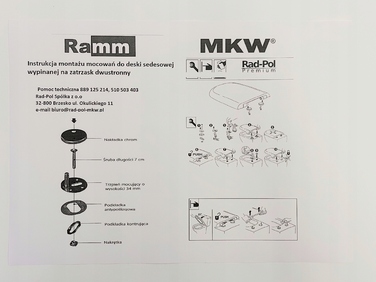 Сидіння для унітаза Cersanit Eko, біле, duroplast