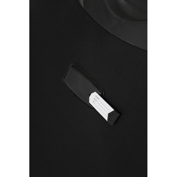 Чемодан тканинний BEIBYE, чорний, XL (74 см) з кодовим замком та додатковою кишенею