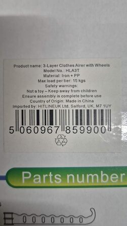 Стійка для білизни з 3 рівнів, складна, для дому та вулиці, легка, економна, кутова, зберігання одягу