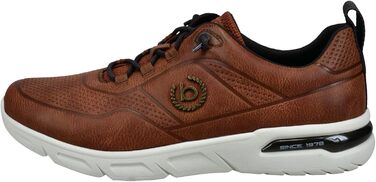 Чоловічі шнуркові туфлі Bugatti сірого кольору (40 EU, Коричневий)