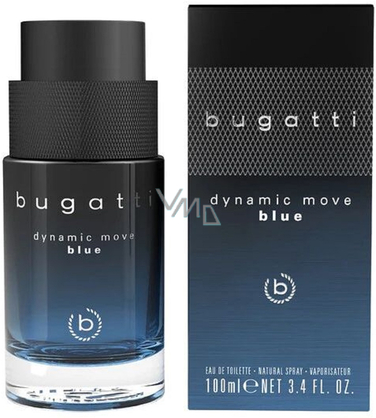 Туалетна вода Bugatti Dynamic Move Blue, 100 мл