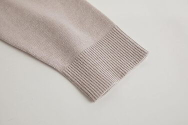 Чоловічий кардиган Runcati без коміра, в'язаний, бежевий, розмір M