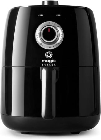 Електрична фритюрниця без олії Magic Bullet MBA021B, 2.5л, 80-200°C, 1300W, чорна