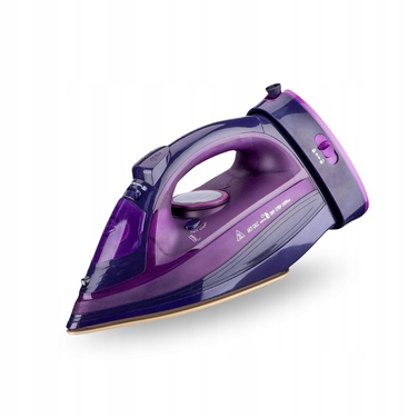 Бездротова електрична праска з парою та керамічною підошвою, 2400 Вт