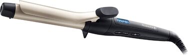 Плойка для волосся Remington Lockenstab Pro Soft Curl CI6325, 25 мм, керамічно-турмалінове покриття, чорний/кремовий | 1 шт.