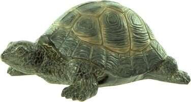 Tier-Knallbonbons, realistic turtle, weather-resistant, resin, decoration for pond lovers