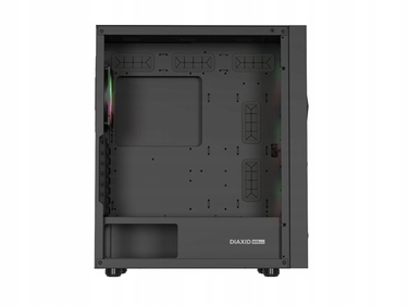 Корпус для комп'ютера Genesis Diaxid 605 ARGB Midi Tower ATX, вікно, чорний