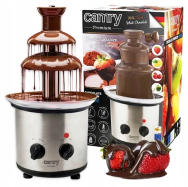 Шоколадний фондан на 3 яруси, 0,65 л, Fondue 320 Вт