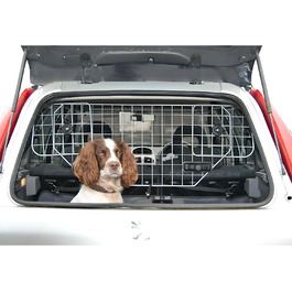 Сітка для собак у багажник автомобіля - регульована металева сітка, захист для багажника
