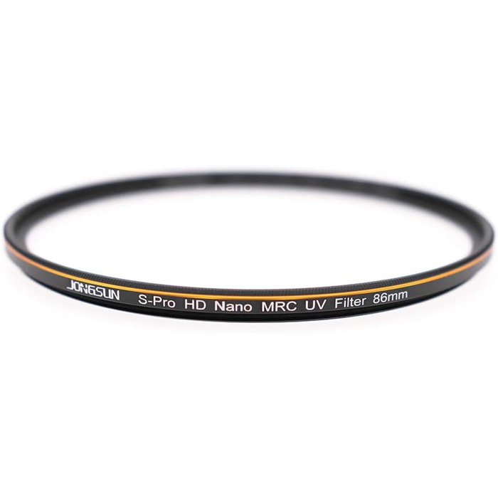 Фільтр UV JONGSUN 86mm S-Pro HD Nano MRC з багатошаровим покриттям B270 для захисту від ультрафіолету