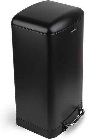 Відро для сміття Les Collectors №712, 30 л, чорне, знімний внутрішній контейнер, тихий закриття