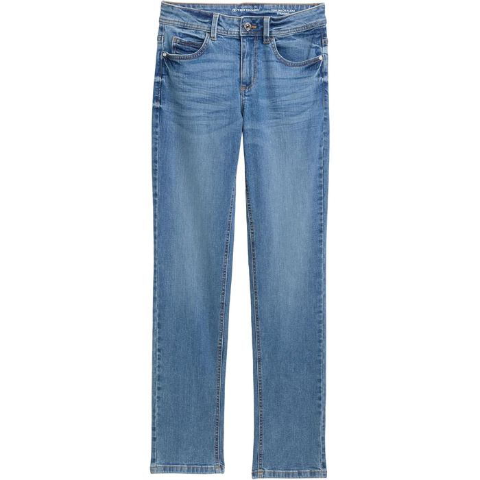 Джинси TOM TAILOR Alexa Straight (28W/30L, світло-блакитний денім)