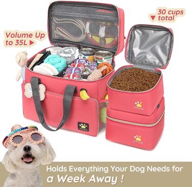 Транспортна сумка для домашніх тварин з багатьма кишенями, ідеальна для подорожей та перевезення котів та собак