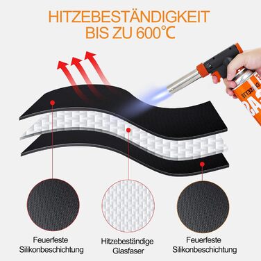 Килимок під гриль WOCVRYY 130x160 см: захист від вогню, повторне використання, антипригарний, легкий у чищенні