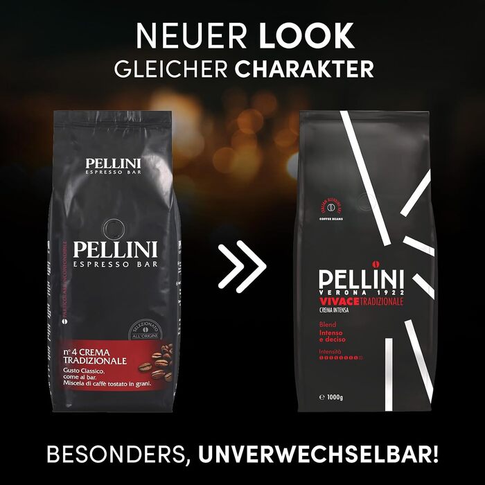 Кава в зернах Pellini N.9 Tradizionale для еспресо, 1 кг