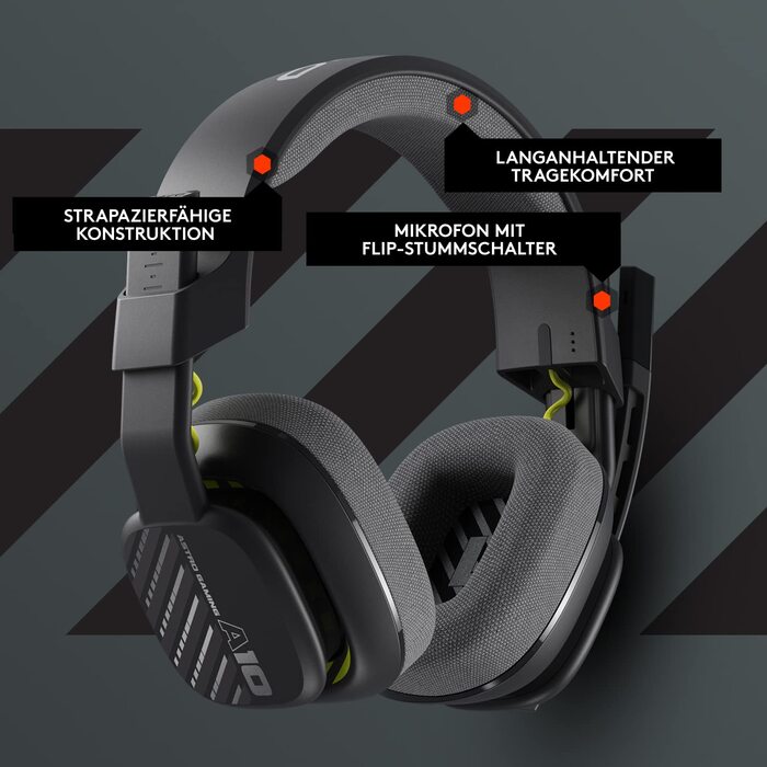 Руль Logitech G29 Driving Force та педалі з Force Feedback + навушники Logitech ASTRO A10 Gen 2 – для PS5, PS4, PC, Mac – Чорний PlayStation | PC G29 | G920