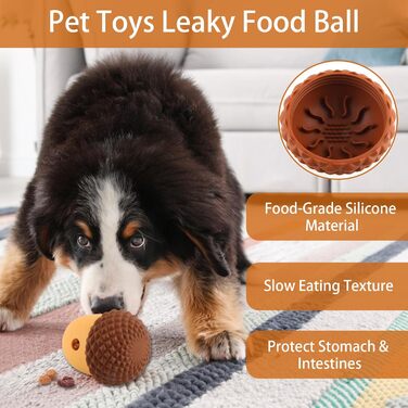 Футбольний м'яч для собак, іграшка для собак, іграшка для цуценят, м'яч для ласощів для собак, великий футбольний м'яч для собак, іграшка для собак, інтелектуальна іграшка для собак, для активностей з домашніми тваринами в приміщенні та на вулиці