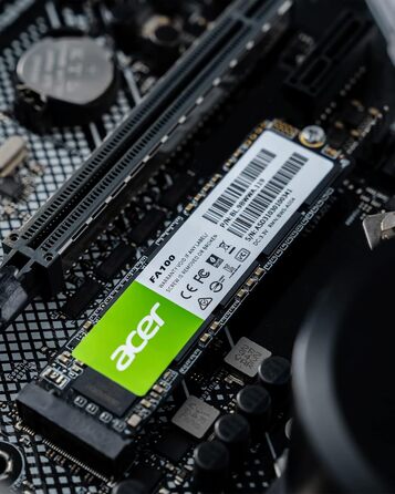 SSD Acer FA100 512GB PCIe 3.0 NVMe - Швидкий накопичувач для ПК та ноутбука