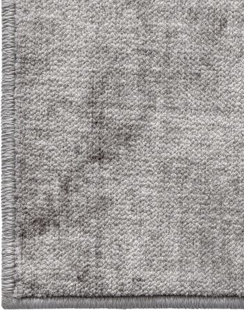 Килимок для дому COLOR&GEOMETRY 60x90 см з неслизьким покриттям TPE, сірий (Rechteckig)