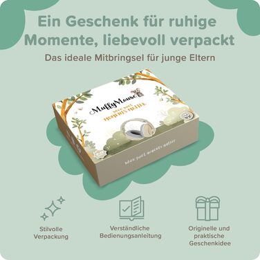 Навушники шумоізоляційні дитячі 3-48 місяців - захист слуху для малюків 25dB, шумопоглинання - м'які дитячі навушники з еластичним регульованим обручем (зелені)