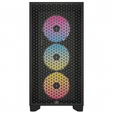 Корпус Corsair 3000D Midi Tower, чорний