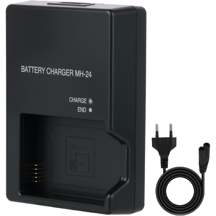 Зарядний пристрій MH-24 для акумуляторів EN-EL14/EN-EL14A (Nikon D3100, D3200, D3300, D3400, D3500, D5100, D5200, D5300, D5500, D5600, P7000, P7100, P7700, P7800)