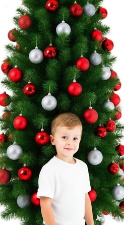 Relaxdays Christmas Ornament Set
