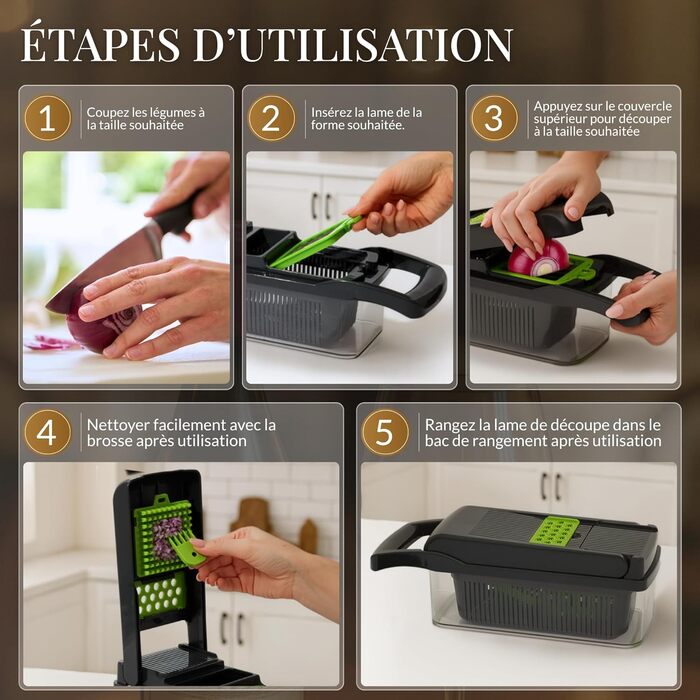 Багатофункціональний нарізчик овочів