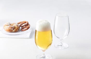 LEONARDO HOME CIAO+ Beer Glasses, Glasses, clear, 6 pieces (1 pack), 6