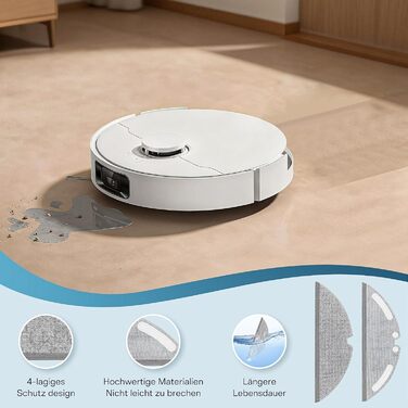 Комплект аксесуарів TriCut для робота-пилососа Dreame L10s Ultra/L50 Ultra/X40 Ultra/L40 Ultra/X40 Master/Mova P50 Pro Ultra: фільтри, щітки, мішки