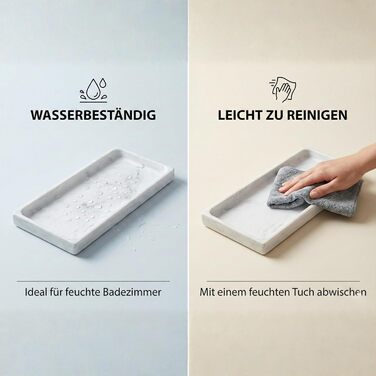 Набір для ванної кімнати 4 предмети з піддоном - дозатор для мила (цинк), стакан для зубних щіток, мильниця та поличка - мармуровий малюнок, бамбук - сучасний органайзер (піддон Marble)