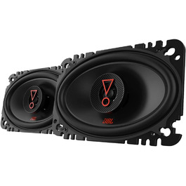 Автомобільні динаміки JBL Stage3 6427 Harman Kardon 175 Вт, 2-смугові овальні 10x15 см, чорні