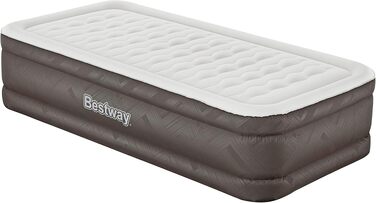 Повітряний матрац Bestway Fortech з вбудованим електричним насосом, односпальний (191x97x46 см)