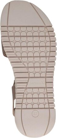 Жіночі шкіряні сандалі Caprice Taupe Metallic 38 EU - зручні та стильні