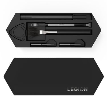 Lenovo Legion Набір для чищення та догляду за ПК: тривалість та продуктивність, сумка та серветка в комплекті