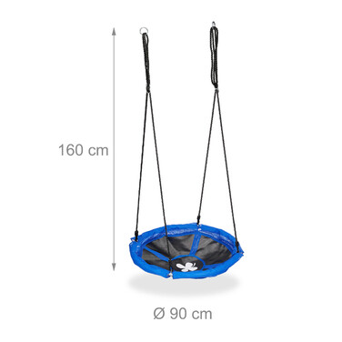 Relaxdays Round Hanging Chair