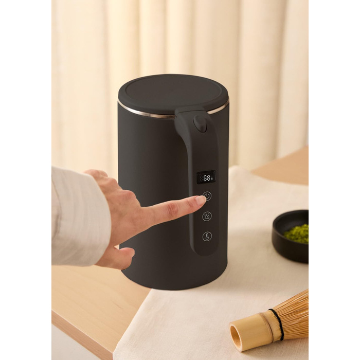 Електричний чайник CREATE KETTLE STUDIO PRO 1 л, регулювання температури, підтримання тепла, чорний