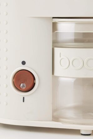 Кавомолка Bodum EURO-3 Bistro, нержавіюча сталь, біла