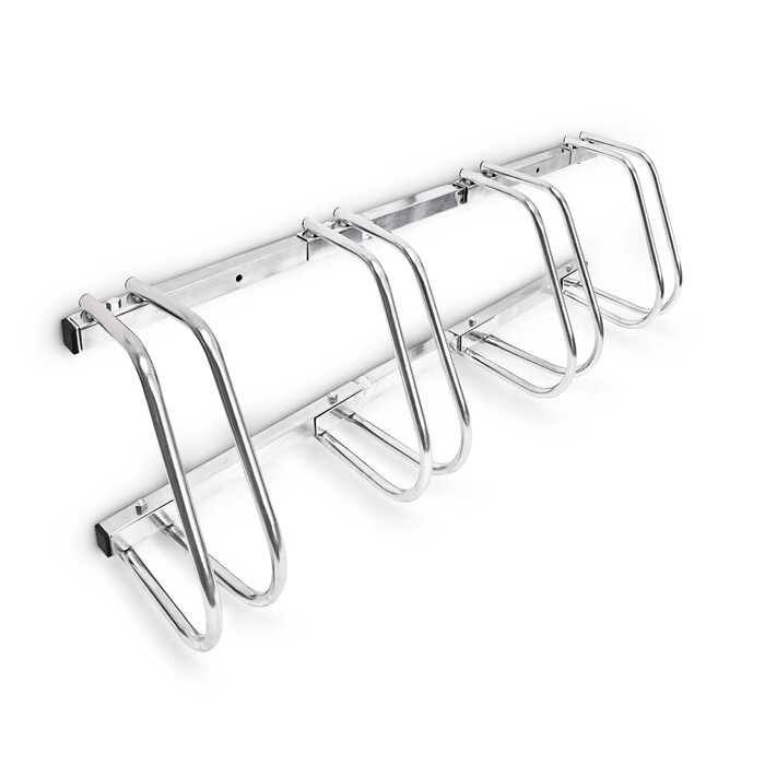 Relaxdays Bicycle Stand for 4 Bikes, Steel, 1m