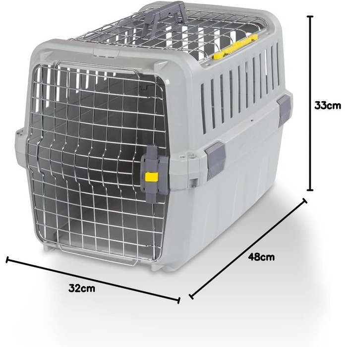 Транспортний бокс для собак Knuffelwuff Interstate XS, 48 x 32 x 33 см