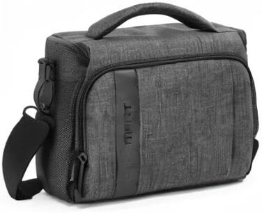Сумка для камери Bagsmart: DSLR, SLR, System Camera, Об'єктиви та Аксесуари (Сіра)
