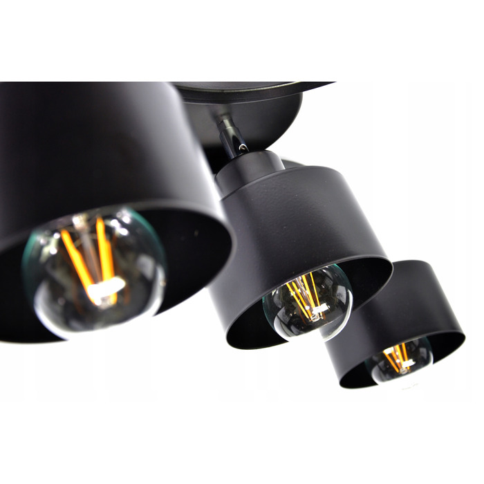 Стеля lampa-люстра FM3-W з плафоном для вітальні, модель WALEC_W