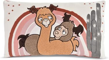 Декоративна подушка NICI Al & Chic Paka зелена, 43x25 см, альпака