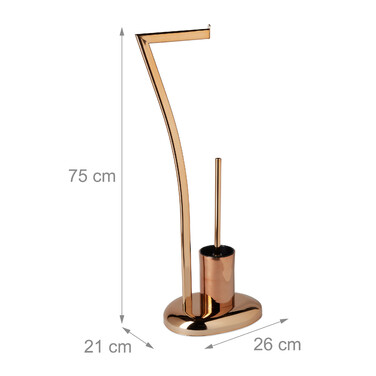 Комплект туалетів Relaxdays WIMEDO Copper