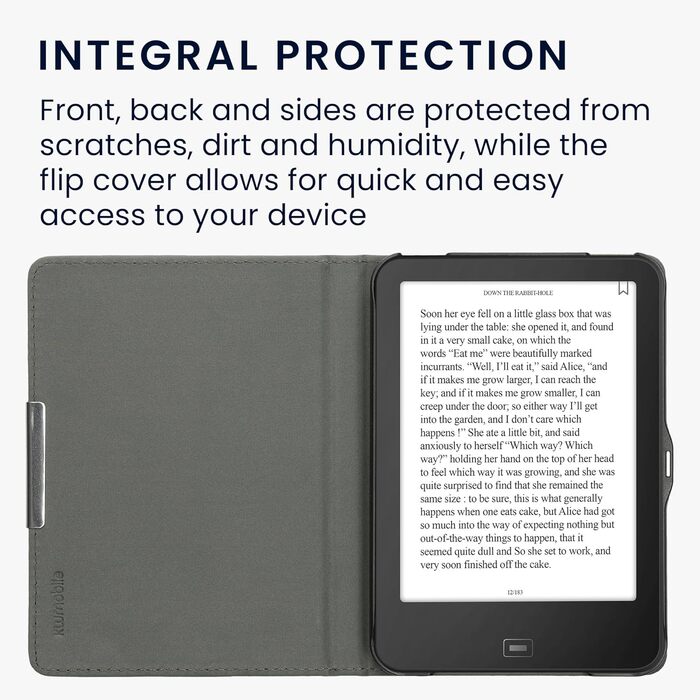 Чохол kwmobile для Tolino Vision 1/2/3/4 HD: чохол з екошкіри з дизайном 