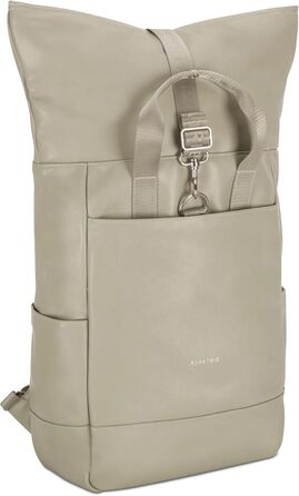 Рюкзак Expatrié Adele: елегантний ролтоп для жінок - універсальний, для роботи, на велосипеді, з відділенням для ноутбука (світло-зелений)