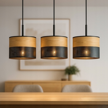 Підвісна люстра Luxolar 497 на 3 цоколі E27