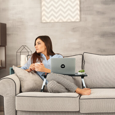 Relaxdays Black Laptop Table
